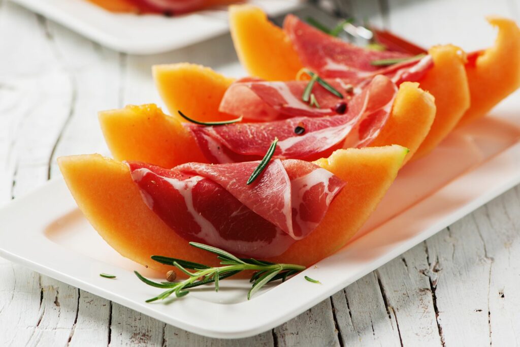 Fit im Urlaub Melone