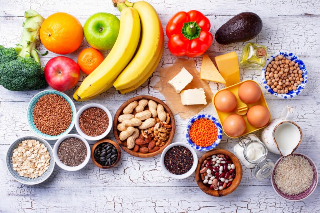 Pflanzliche Ernährung Lebensmittel