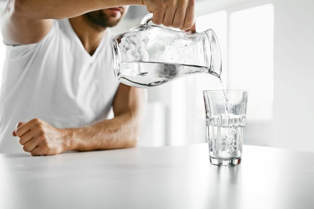 Blutzucker Wasser trinken