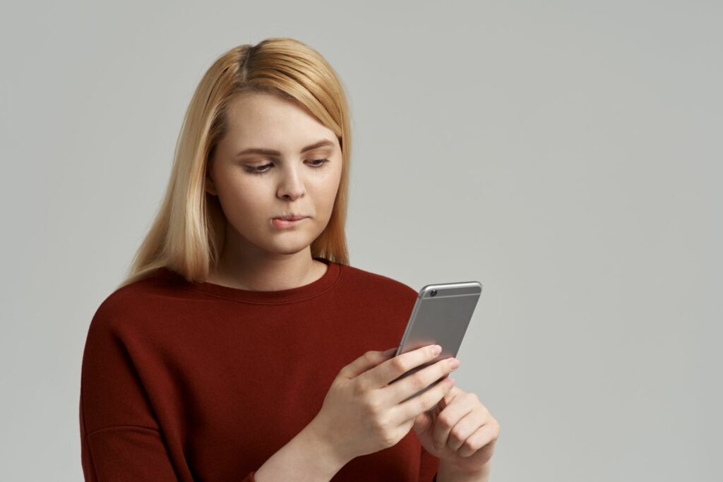 Einstellung zum Abnehmen: negative Inhalte konsumieren