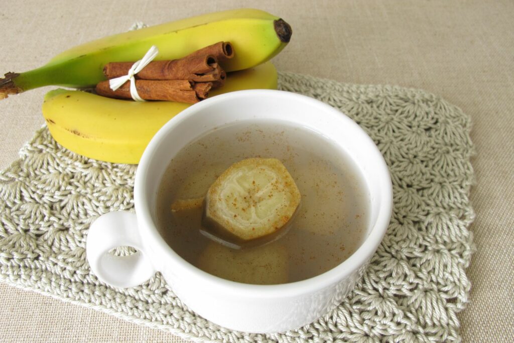 Bananentee mit Zimt