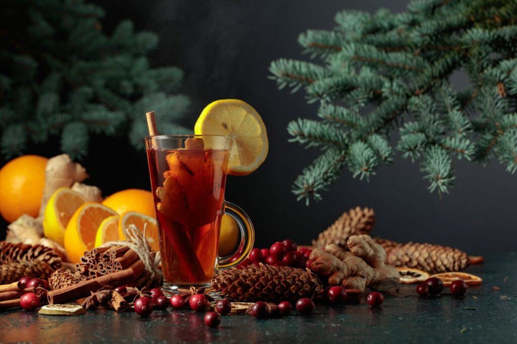 Schlanke Weihnachten Getränke