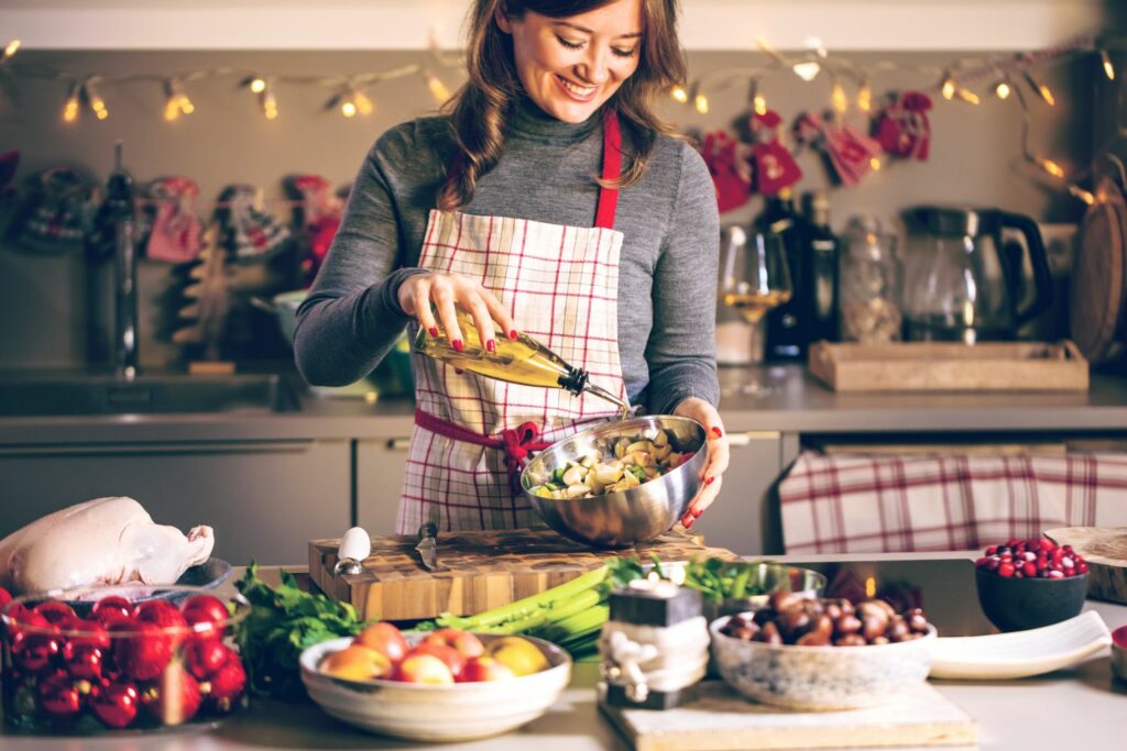 Schlanke Weihnachten Kochen