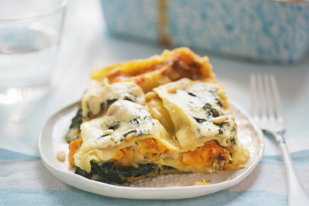 Sommer Alternative: Kürbislasagne