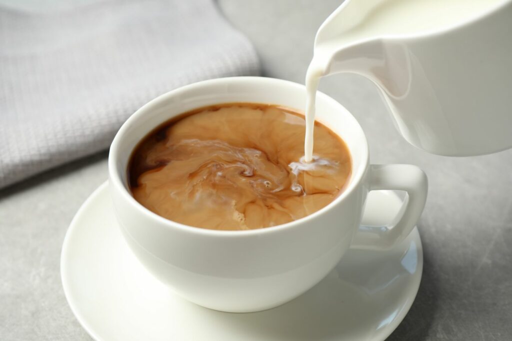 Kaffee beim Abnehmen: Kaffee mit Milch