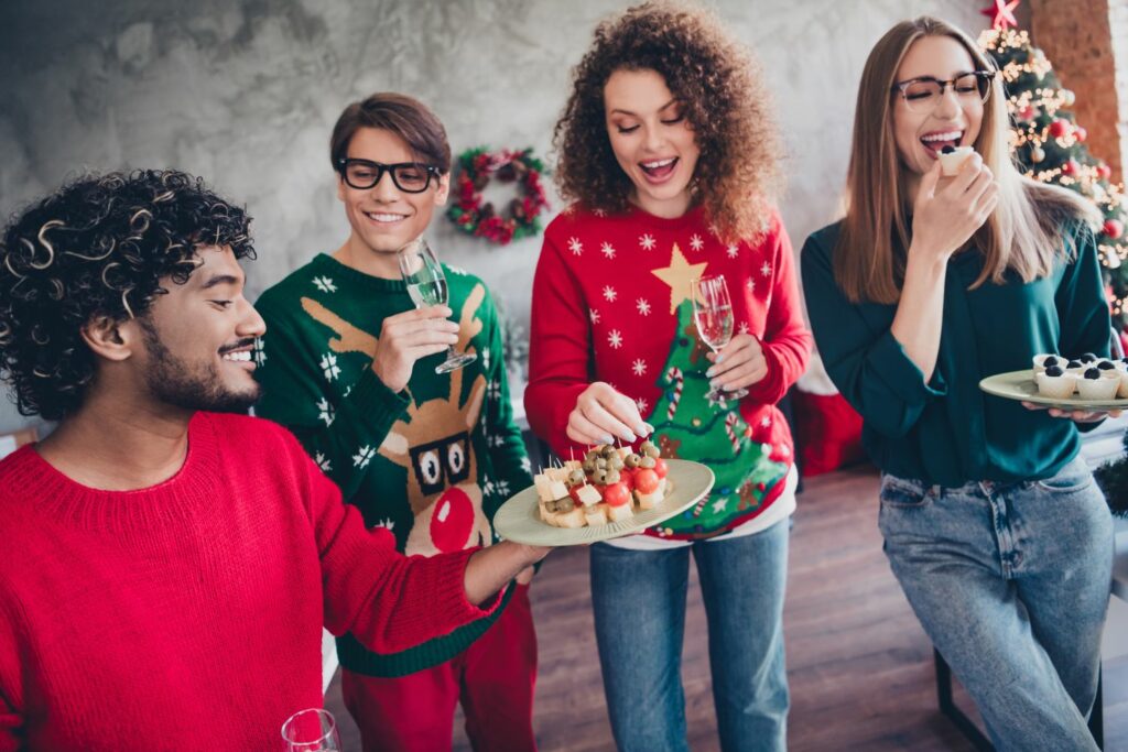 Gewicht halten in der Adventszeit Büro