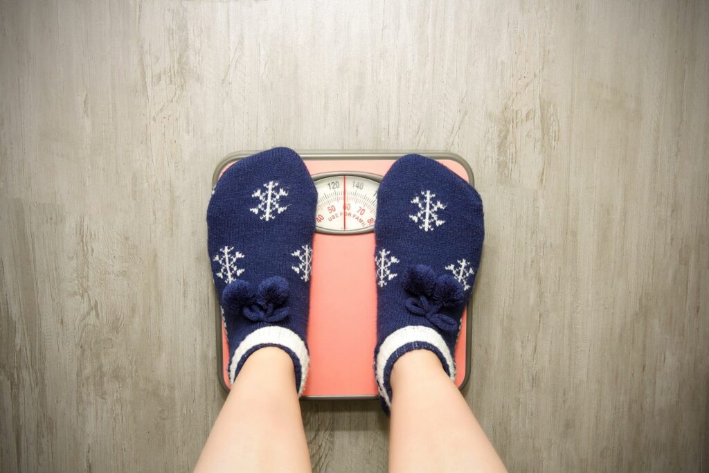 Gewicht halten in der Adventszeit: Waage