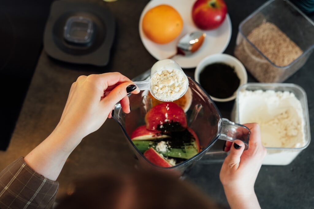 Abnehmen in den 30ern: Proteinshake